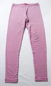 Tea Collection Girl's Pull-On 100% Cotton Striped Leggings CL8 Pink Size US:12 - Picture 1 of 6