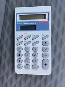 Texas Instruments TI-7100 Electronic Calculator - Pre-Owned USED - Picture 1 of 2