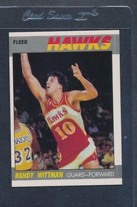 1987/88 Fleer #126 Randy Wittman Hawks NM *617 - Picture 1 of 1