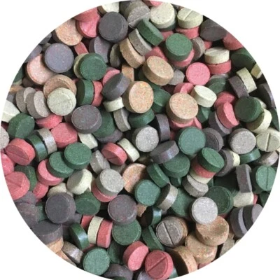 Futtertabletten TABLETTENMIX Hafttabletten Tablettenfutter Tabs 7 Sorten 1 l - Bild 1 von 2