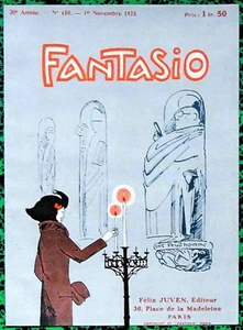 FIGURAS ORIGINALES 1925 Vintage Francés Estampado Para Marco TUMBA IGLESIA ILUMINACIÓN VELAS - Imagen 1 de 1