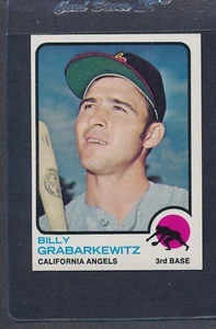 1973 Topps #301 Billy Grabarkewitz Angels NM *485 - Picture 1 of 1