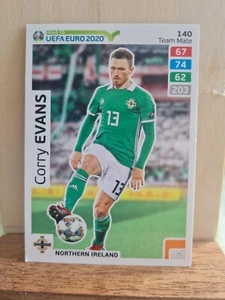 Panini Adrenalyn XL Road To UEFA Euro 2020 - Corry Evans - Picture 1 of 2