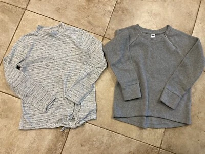Juego de 2 tops polar Old Navy niñas talla 10 12 gris Foto 1 de 4