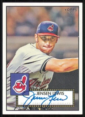 2007 Topps '52 Signatures #JL Jensen Lewis F - Image 1 of 2