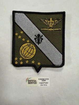 PATCH RICAMATO DELL'ISTITUTO GEOGRAFICO MILITARE FIRENZE DELL' ESERCITO