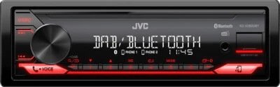 Jvc Autoradio 1 DIN DAB Mp3 Usb Bluetooth Media Receiver - KD-X282DBT - Immagine 1 di 3
