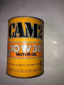 Cam 2 10-30 motor oil card board can unopened - Picture 1 of 4