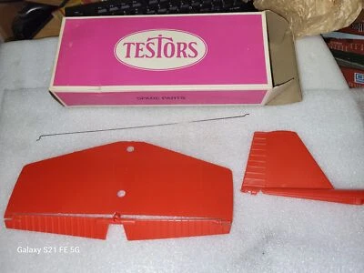 NOS Testors Tether Plane Cosmic Wind Elevator Stabilizer Rudder Bellcrank Wire - Image 1 of 4