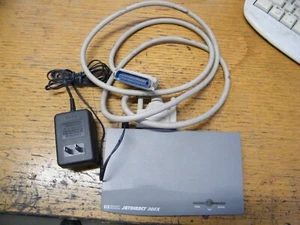 HP Jetdirect 300X Print Server + parallel printer cable + power supply - Picture 1 of 1