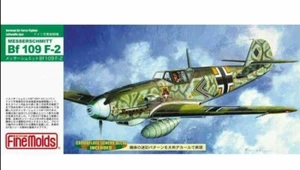 FINE MOLDS 1/72 MESSERSCHMITT BF109 F2 NET FL1 Plastic Model Plane Kit - Picture 1 of 1