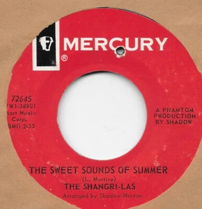 THE SHANGRI-LAS Sweet Sounds Of Summer on Mercury girl group soul VG+ 45 HEAR - Picture 1 of 2