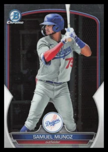 2023 Bowman #BCP-80 Samuel Munoz Los Angeles Dodgers Chrome Prospects - Bild 1 von 2