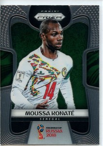 2018 Panini Prizm World Cup Soccer Base #280 Moussa Konate - Senegal Qty