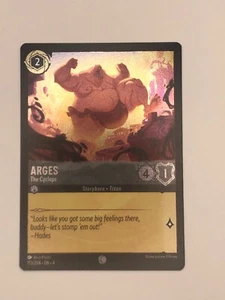 Disney Lorcana - Ursula’s Return - Arges - (Kaltfolie) - 173/204 - Bild 1 von 2