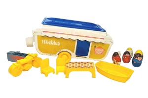 Hasbro Weebles Romper Room Pop Up Camper w/ Accessories Boat Vintage 1972 - Picture 1 of 12