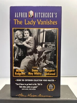 The Lady Vanishes VHS Alfred Hitchcock Classic Mystery Thriller Film - Image 1 of 2