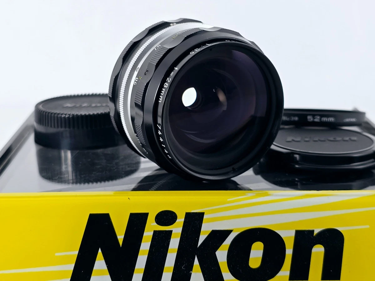 Nikon f/3.5 Camera Lenses 28mm Focal for sale | eBay