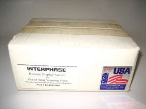 Interphase 23-1013-000 Remote Display Switch -Switches 1 Transducer to 2 Display - Picture 1 of 7