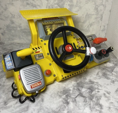 Tonka Dozer tablero de instrumentos conducción construcción juguete ¡FUNCIONA! Foto 1 de 4