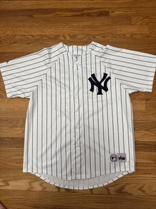 Majestic New York Yankees Jersey Mens XL White Hideki Matsui NYY Pinstripes 55 - Bild 1 von 12