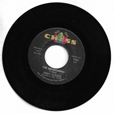 TONY CLARKE - THE ENTERTAINER - CHESS -  VG+ CONDTION. - Image 1 of 2