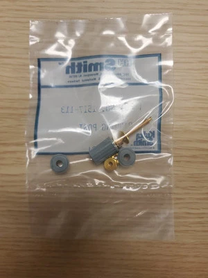 Abbatron HH Smith No. 1517-113 Binding Post 15A #6-32 Stud, Grey