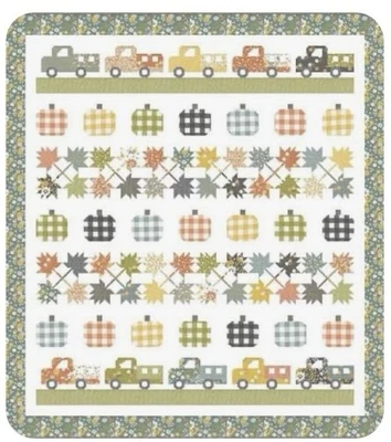 Roadside Harvest In Cozy Up By Corey Yoder Quilt Kit + Backing Fabric New OOP - Image 1 of 2