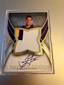 2006-07 Exquisite Collection Limited Logos Jordan Farmar 9/50 - Lakers - Picture 1 of 1