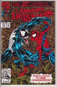 AMAZING SPIDER-MAN #375 MARVEL COMICS GOLDFOLIE 30TH ANNIVERSARY ISSUE - Bild 1 von 2
