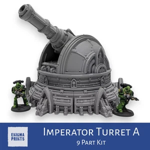 Imperator Sentry Turret - 28mm 3D Printed Gothic Terrain for Tabletop Wargaming - Bild 1 von 8