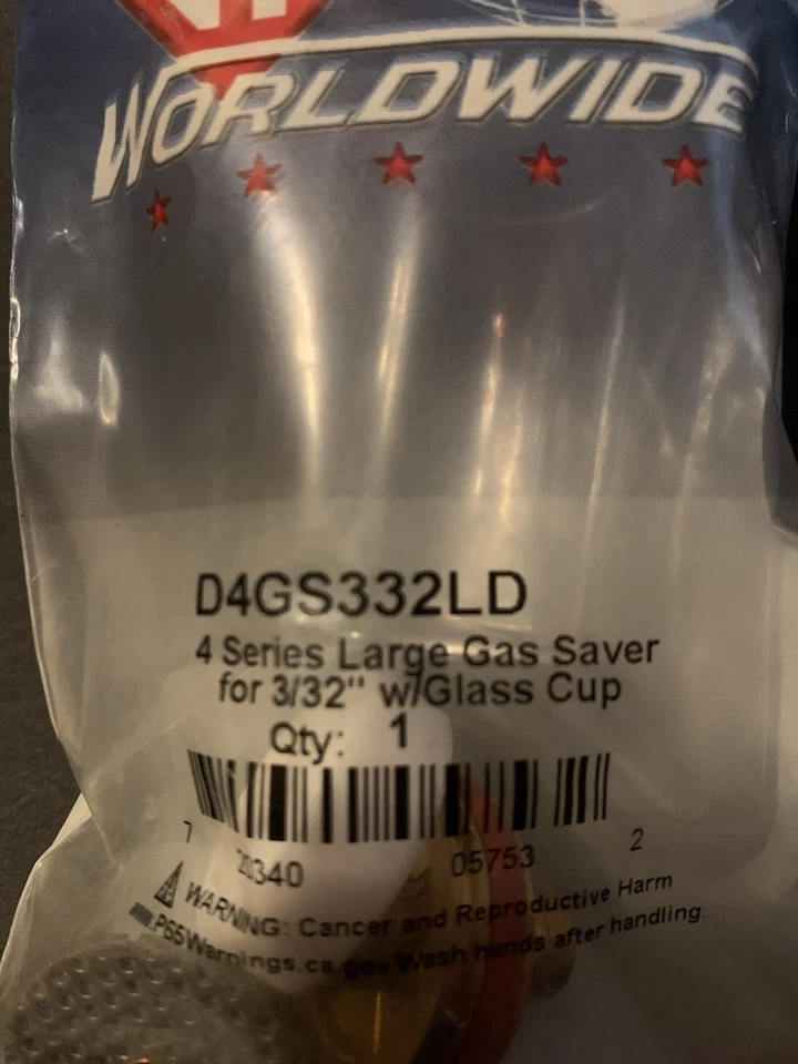 CK D4GS332LD 节气套件 3/32 英寸玻璃杯 4 系列大直径 — 第 1/1 张图片