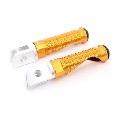 estriberas delanteras de billet dorado MPRO para Aprilia SL1000 Falco 99 00 01 02 03 04 05 06 Foto 1 de 4