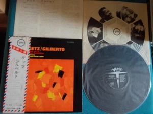 Getz Gilberto US Vinyl LP Japan Assembled w OBI in 1967 Stan Astrud Joao Jobim - Picture 1 of 13