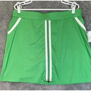 NWT Womens Belyn Key Skort Large Bright Green Kiwi Golf Pickleball SPF - Picture 1 of 10