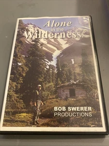 Alone In The Wilderness DVD Richard Dick Pronneke Bob Swerer One Man - Foto 1 di 3