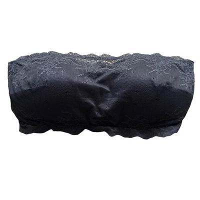 Sujetador Spanx de encaje sin tirantes grande sin aros ligeramente acolchado sin rematar para mujer Foto 1 de 4