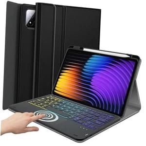 Backlit Touchpad Keyboard Case for Xiaomi Mi Pad 7/Mi Pad 7 Pro 11.2 Inch - Picture 1 of 7