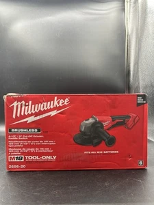 Milwaukee M18 Grinder with Paddle Switch BRUSHLESS 4.5"/5" 2686-20 (Tool Only) - Picture 1 of 5