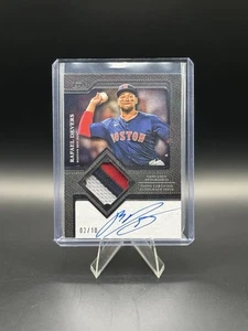 2025 Topps Serie 2 - Rafael Devers - Black Flagship Auto Patch Card 2/10 Red Sox - Foto 1 di 2