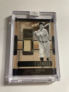 Goose Goslin 2025 Panini Three & Two Baseball Game Used Bat /49  - Picture 1 of 2