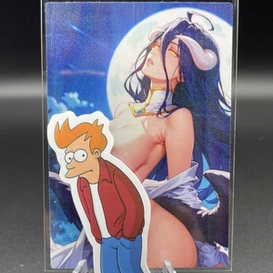 Albedo Overlord Anime Waifu Card Doujin ACG Goddess Holo - Picture 1 of 4