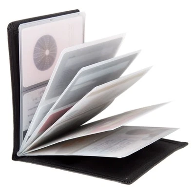 RFID Blocking Wallet - Leather Business Credit Card Holder Case/Wallet Insert - Image 1 of 4