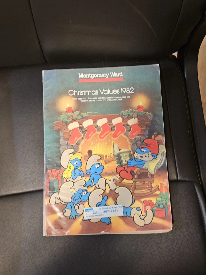 1982 Montgomery Ward Christmas Catalog MOTU Star Wars Smurfs Slot Cars  SEARS - Image 1 of 4