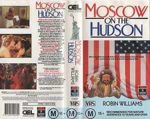 MOSCOW ON THE HUDSON - Robin Williams - VHS - PAL - N&S - Original Oz release - Picture 1 of 1