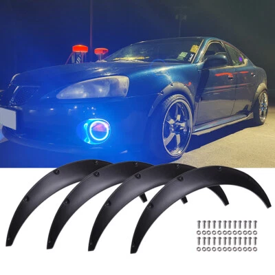 Para Pontiac G8 G6 G5 G3 GTO 32" 35" Guardabarros Llamaradas Extra Ancho Flexible Arco Cuerpo Foto 1 de 4