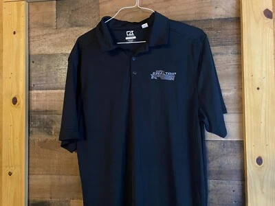 Camisa polo masculina Darrell Waltrip XL Dri-Fit UPF 50 Nascar Racing seca automotiva - Imagem 1 de 4