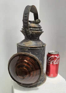 Rare Railway Lantern Lamp Australian made Harper NSWGR Rotating interior w Lens - Picture 1 of 18
