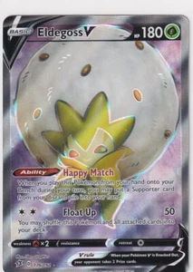 Carte Pokémon SWSH02 Clash Des Rebelles N° 176/192 Eldegoss V Anglais - Imagen 1 de 2