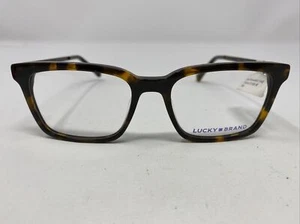 Lucky Brand D408 TORTOISE 51-17-145 Full Rim Plastic Eyeglasses Frame RZ71 - Picture 1 of 8